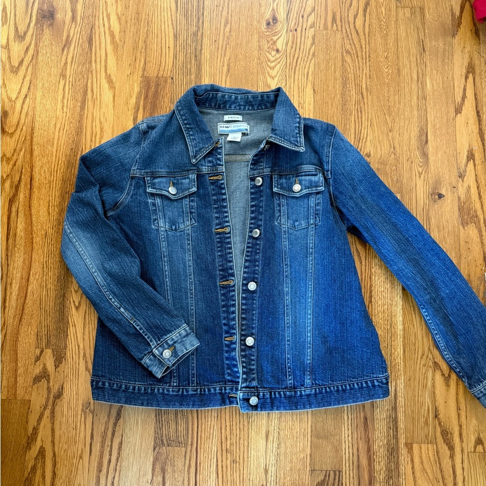 Old Navy Maternity- Denim Blue Jacket